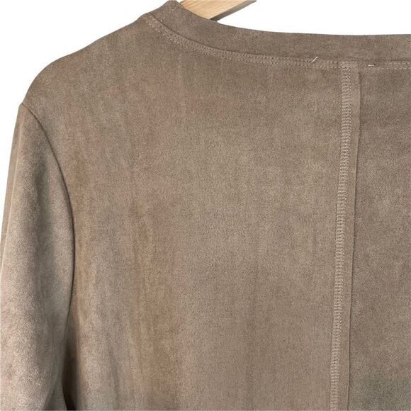 JOH AURORA FAUX SUEDE DRESS - Picture 9 of 9